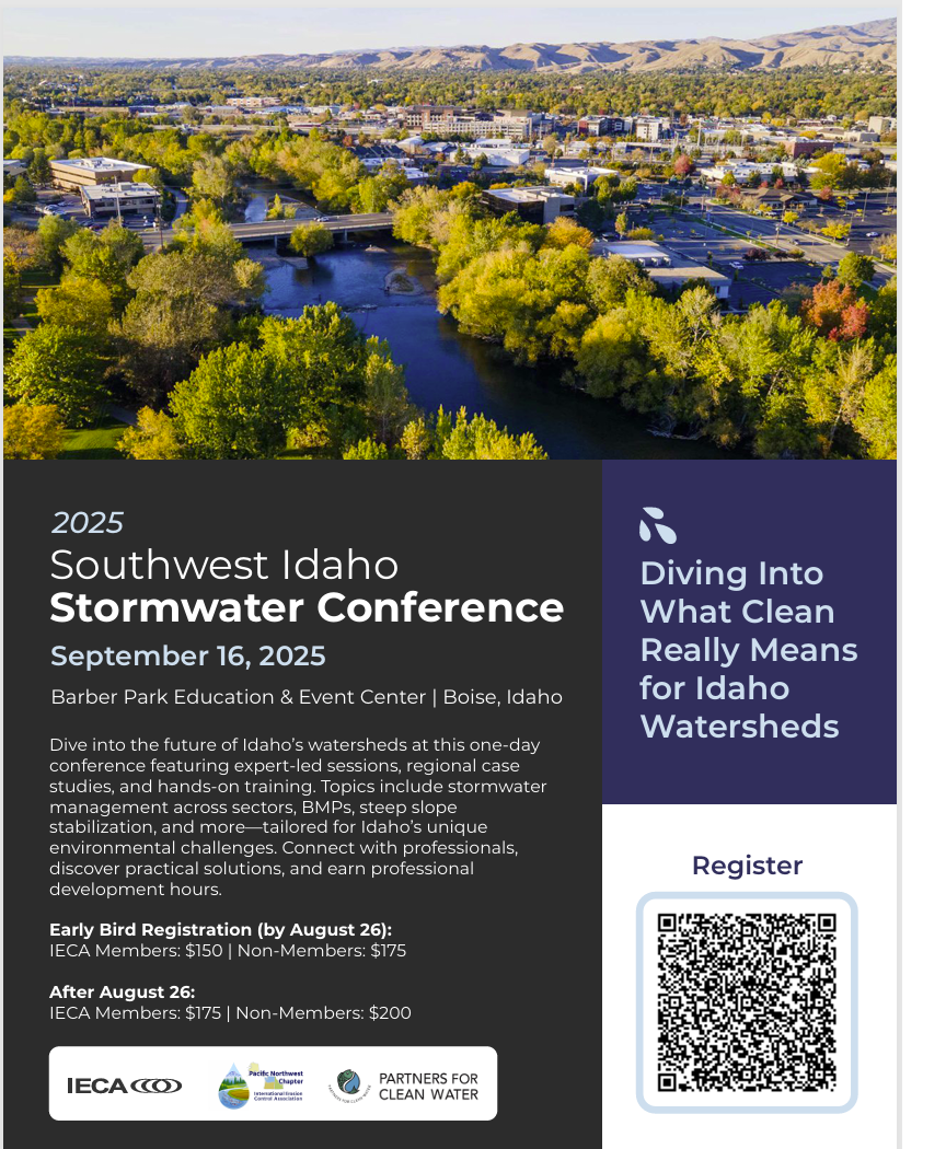 SW Idaho Stormwater Conference 2025 Flyer